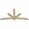 Ekena Millwork Alberta Rough Sawn Timber Gable Bracket, Douglas Fir, 84"W x 49"H x 2"D x 6"F, 14/12 Pitch GBW084X49X0206ALB00RDF - alternate 3